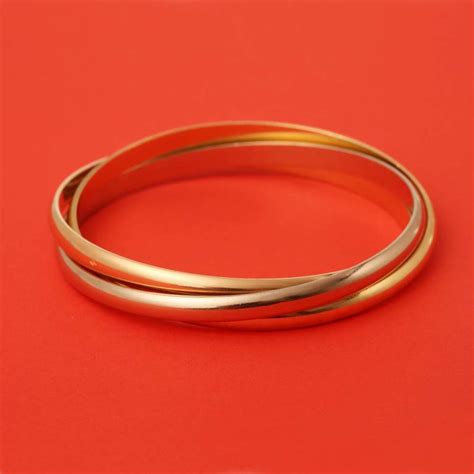 3 anneaux cartier bracelet|cartier trinity collection.